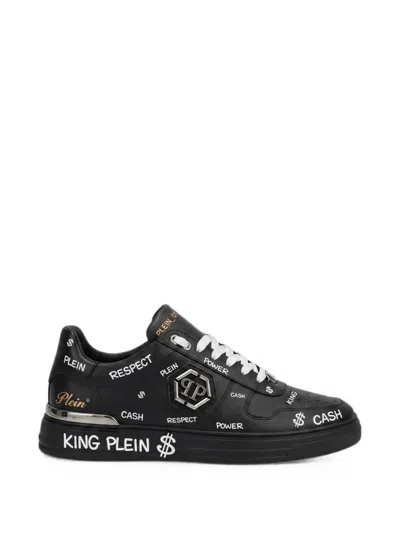 Philipp Plein Sneakers T-rex 01 Graffiti Unisex In Black