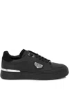 Philipp Plein Triangle Plaque Low-top Trainers In Black