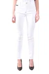 Philipp Plein White Cotton Trousers In White
