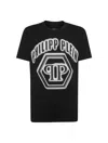 Philipp Plein Logo Print T-shirt In Black