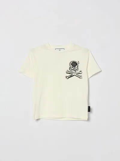 Philipp Plein T-shirt Kids In Neutral