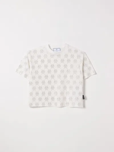 Philipp Plein T-shirt Kids  In White