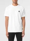 Philipp Plein Lightweight Short Sleeve Crew Neck T-shirt In White