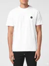 Philipp Plein Lightweight Short Sleeve Crew Neck T-shirt In White