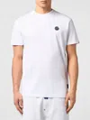Philipp Plein Lightweight Short Sleeve Crew Neck T-shirt In White