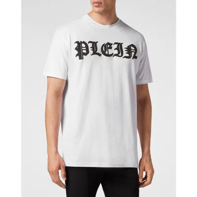Philipp Plein T-shirt Round Neck Ss Gothic Plein Men In Multi