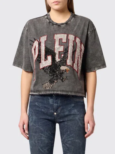 Philipp Plein T-shirt Woman In Brown