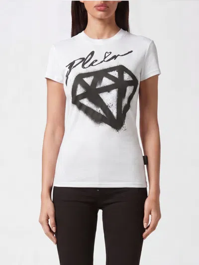 Philipp Plein T-shirt Round Neck Women In White