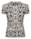 Philipp Plein Tulle Sexy Pure Fit T-shirt Gothic Plein In Multi