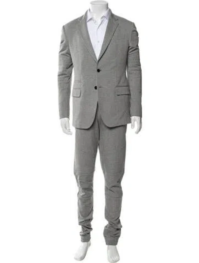 Pre-owned Philipp Plein Two-piece Suit In Gray