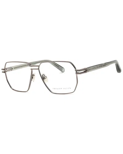 Philipp Plein Unisex 58mm Optical Frames In Transparent
