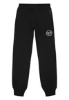 Philipp Plein Unisex Baby Trousers  Sportsmen In Black