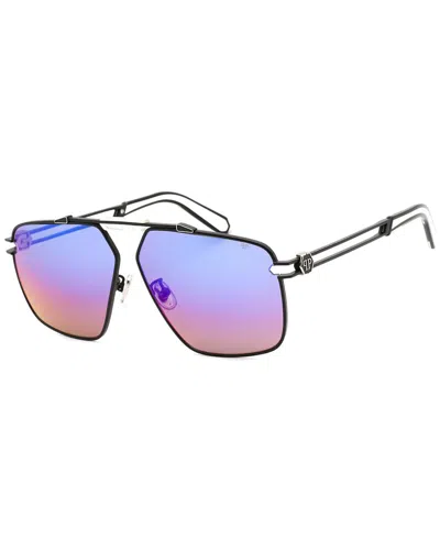 PHILIPP PLEIN PHILIPP PLEIN UNISEX SPP049M 63MM SUNGLASSES