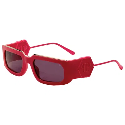 Philipp Plein Unisex Sunglasses In Red