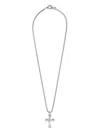 Philipp Plein Plein Valentine Box Chain Necklace In Metallic