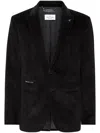 Philipp Plein Velvet Blazer In Black