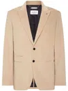 Philipp Plein Velvet Blazer In Neutrals