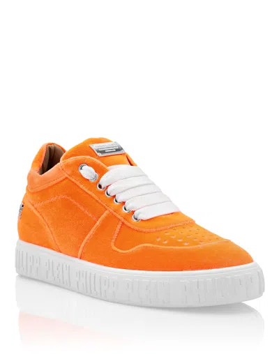 Philipp Plein Velvet Lo-top Sneakers King Power In Multi