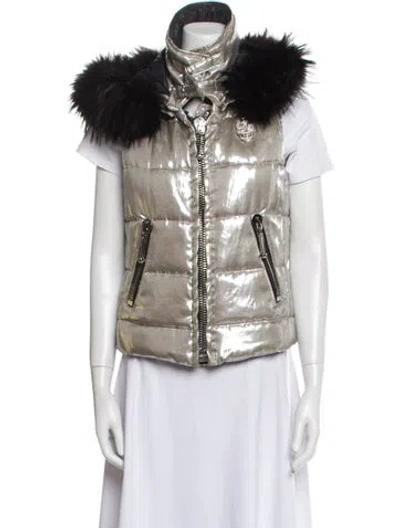 Pre-owned Philipp Plein Vest In Neutral