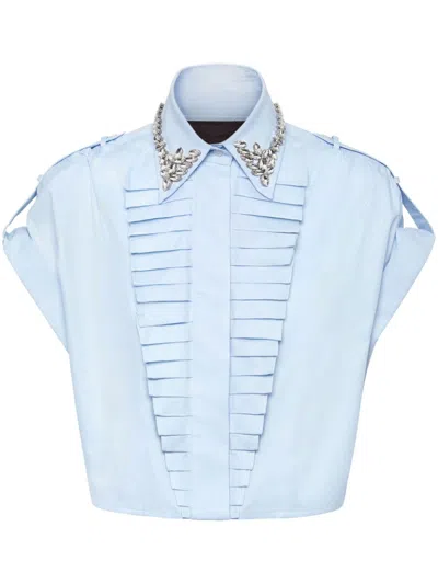 Philipp Plein Voulant Shirt In 蓝色