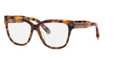 Philipp Plein Vpp051m Women's Glasses, Tortoiseshell, Size 55 In Brown