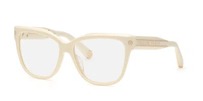 Philipp Plein Vpp051m Women's Glasses, White, Size 55