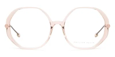 Philipp Plein Vpp053s Women's Glasses, Brown, Size 56 In Pink