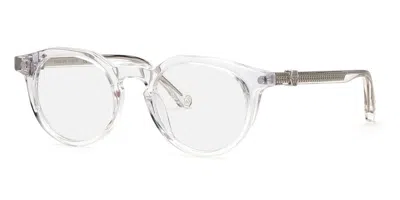 Philipp Plein Vpp060m 880y Women's Glasses Clear Size 49 - Free Lenses - Blue Light Block Available In Transparent