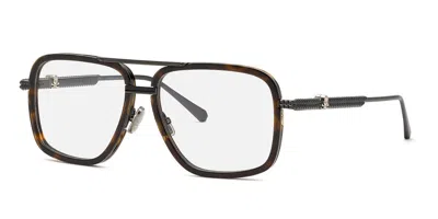Philipp Plein Vpp063v Men's Glasses, Tortoiseshell, Size 58 In Brown