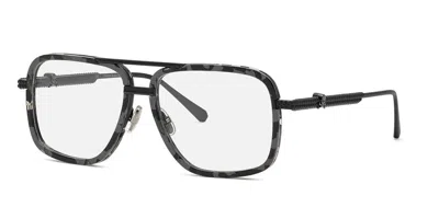 Philipp Plein Vpp063v Men's Glasses, Tortoiseshell, Size 58 In Black