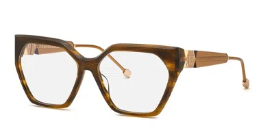 Philipp Plein Vpp068s Women's Glasses, Brown, Size 57