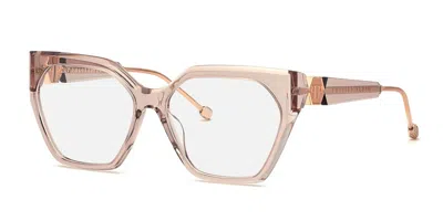 Philipp Plein Vpp068s Women's Glasses, Pink, Size 57 In Brown