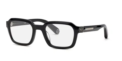 Philipp Plein Vpp083m Men's Glasses, Black, Size 52