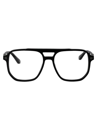 Philipp Plein Vpp084m Glasses In Black