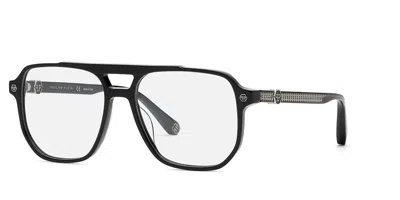 Philipp Plein Vpp084m Women's Glasses, Black, Size 56