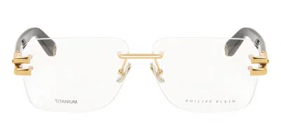 Philipp Plein Vpp086m Women's Glasses, Gold, Size 59