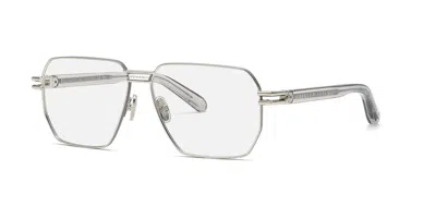 Philipp Plein Vpp114m Women's Glasses, Silver, Size 58