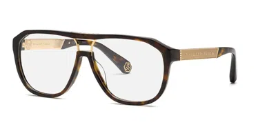 Philipp Plein Vpp118m Women's Glasses, Tortoiseshell, Size 60 In Black