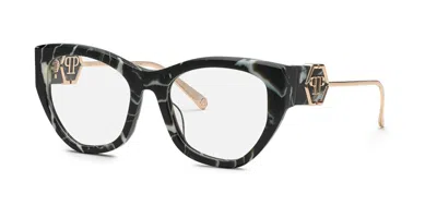 Philipp Plein Vpp123m Women's Glasses, Black, Size 54 In Gray
