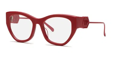 Philipp Plein Vpp123m Women's Glasses, Red, Size 54