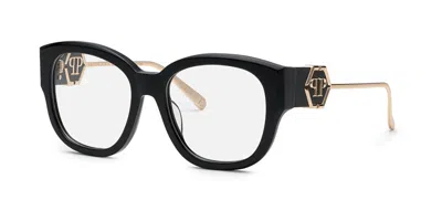 Philipp Plein Vpp124m Women's Glasses, Black, Size 53