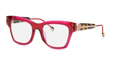 Philipp Plein Vpp125s Women's Glasses, Red, Size 52