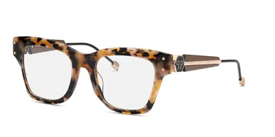 Philipp Plein Vpp125s Women's Glasses, Tortoiseshell, Size 52 In Brown