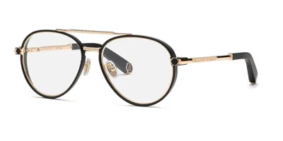 Philipp Plein Vpp137m Women's Glasses, Gold, Size 56 In Multi