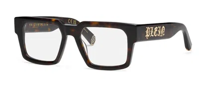 Philipp Plein Vpp156m Women's Glasses, Tortoiseshell, Size 53