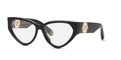 Philipp Plein Vpp163 Women's Glasses, Black, Size 57