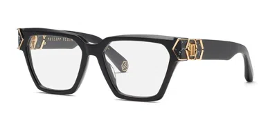 Philipp Plein Vpp190m 0700 Women's Glasses Black Size 54 - Free Lenses - Blue Light Block Available
