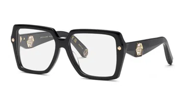 Philipp Plein Vpp192 0700 Women's Glasses Black Size 55 - Free Lenses - Blue Light Block Available