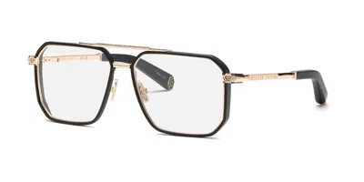 Philipp Plein Vpp197m 0300 Occhiali Da Vista Oro Per Uomo (solo Montatura)