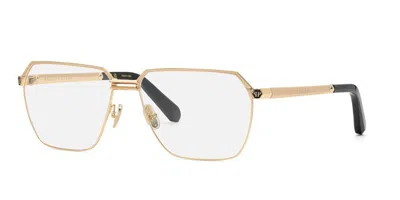 Philipp Plein Vpp221m 0300 Men's Glasses Gold Size 62 - Free Lenses - Blue Light Block Available